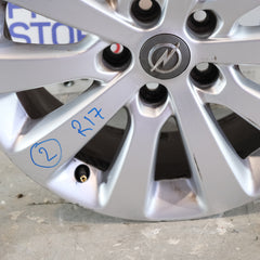 13276347 R17 17 POLLICI 5 FORI 7JX17 ET44 CERCHIO IN LEGA OPEL ASTRA J BX51 2