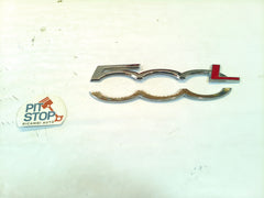 51962975 51883496 LOGO EMBLEMA STEMMA COFANO POSTERIORE FIAT 500L 351 352 2013-2021 10G