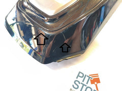 98449696XU 9844969680 MODANATURA CONSOLLE CENTRALE PORTABIBITE PEUGEOT 208 2008 2019> 12SCARTPEUG