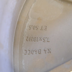 1x CERCHIO VOLVO ORIGINALE 18X7.5" 5x108 31680403 Volvo