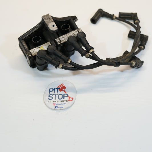 46797297 BOBINA BOBINE CON CAVI ACCENSIONE FIAT SEICENTO 0.9 12S