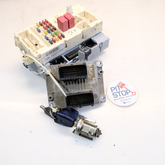 0261207901 kit centralina motore fiat punto 1.2 benzina 2001 12s