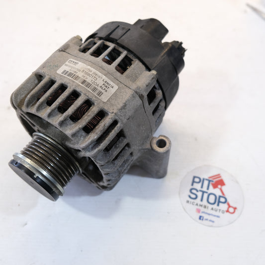 51880173 ALTERNATORE FIAT 500L GRANDE PUNTO YPSILON 1.3 95CV M-JET 2015 120A 10G