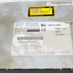 86120-76140 AUTORADIO NAVI LEXUS CT 200H 2011> BX51