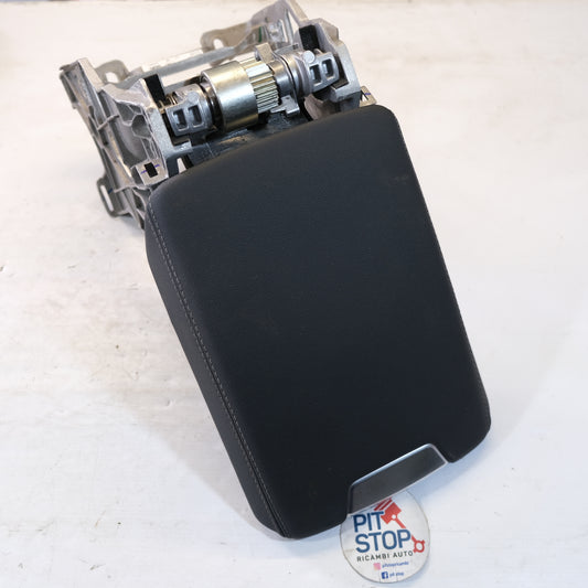 4K0864283D BRACCIOLO IN PELLE NERA TUNNEL CENTRALE AUDI A6 C8 2018> BX51