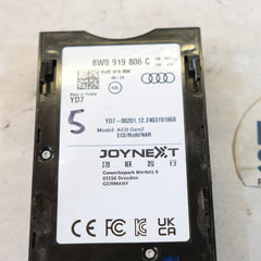 8w0919806c MODULO ELETTRONICO CONTROLLO DATI AUDI RSQ8 2018> 10GK5