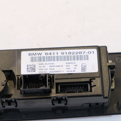 9182287-01 CENTRALINA COMANDO CLIMA ARIA CONDIZIONATA BMW SERIE 1 E87 2006 12S
