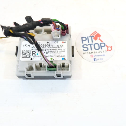 A1779005505 CENTRALINA MODULO PORTA POSTERIORE MERCEDES CLA C118 2019> 10S
