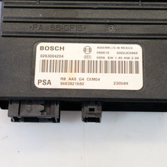 9663821680 CENTRALINA SENSORI PARCHEGGIO PEUGEOT 308 CITROEN C4 2008/2013 12S