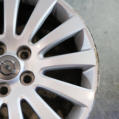 13235012 SET 4 CERCHI IN LEGA DA 18 POLLICI 5 FORI 18X8J H2 ET 42 OPEL INSIGNIA 51