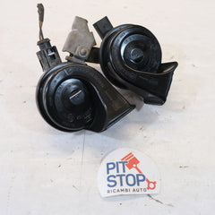 6r0951221a 6R0951223A CLACSON VW POLO IBIZA FABIA RAPID 2009> 12G