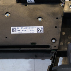 13346050 GRUPPO COMANDI AUTORADIO OPEL ASTRA J 2009-2015 12s