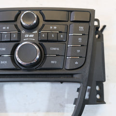 13346050 GRUPPO COMANDI AUTORADIO OPEL ASTRA J 2009-2015 12s