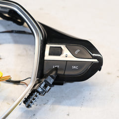 9812313777 CORNICE COVER COMANDI VOLANTE PEUGEOT 3008 5008 16> 208 2008 19> 10g