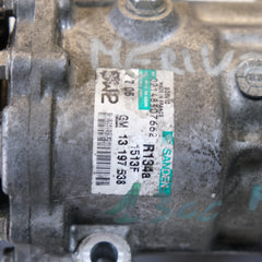 13197538 COMPRESSORE CLIMA ARIA CONDIZIONATA OPEL MERIVA 1.3 CDTI 2006 10G
