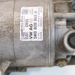 5N0820803E 5N0820803A COMPRESSORE ARIA CONDIZIONATA VOLKSWAGEN GOLF 6 TD