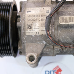 COMPRESSORE ARIA CONDIZIONATA PEUGEOT 308 2008 CITROEN C3 C4 1.6 HDI 2013/2019 10g