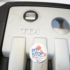 03G103925B CARTER COPRI MOTORE SUPERIORE SEAT ALTEA DIESEL 2005 BX51