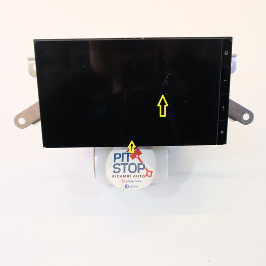 86140-0h160 NAVIGATORE GPS SCEHRMO DISPLAY MULTIFUNZ TOYOTA AYGO X BX51