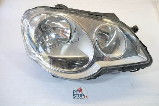 FARO DX FANALE DESTRO ANTERIORE "SCHEGGIATO" VOLKSWAGEN POLO 2007 10G