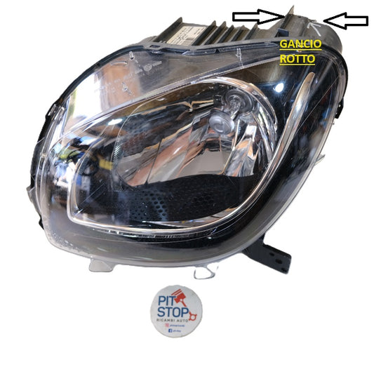 a4539069900 FARO SX FANALE SINISTRO PROIETTORE LED SMART FORTWO 10GESP