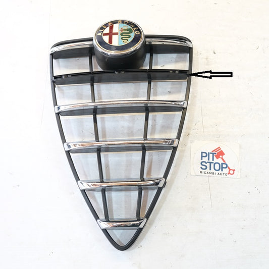 156078532 GRIGLIA LOGO FREGIO ANTERIORE PARAURTI ALFA ROMEO MITO 2008 10GBANC