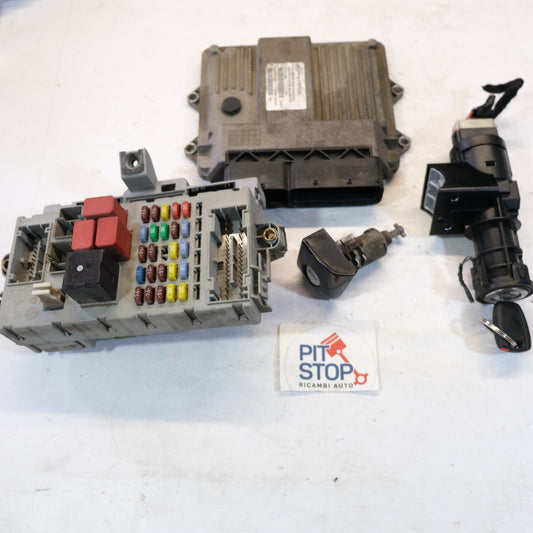 51816275 KIT ACCENSIONE CENTRALINA MOTORE ECU LANCIA MUSA 1.3 M-JET 2008 12S