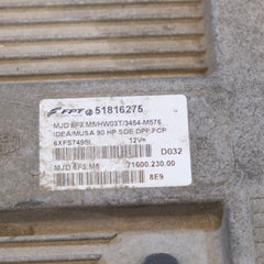 51816275 KIT ACCENSIONE CENTRALINA MOTORE ECU LANCIA MUSA 1.3 M-JET 2008 12S