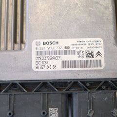 9823724980 0281033732 KIT CENTRALINA MOTORE PEUGEOT 3008 1.6 HDI 2017 BX60