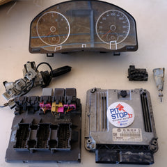 03l906022rp 0281016156 KIT CENTRALINA MOTORE ECU TIGUAN 2.0 TDI 4X4 AUT BX51