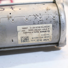 MOTORINO AVVIAMENTO VOLKSWAGEN Golf 7 1.4 tgi 0AM911023R 0001179522 C 10g