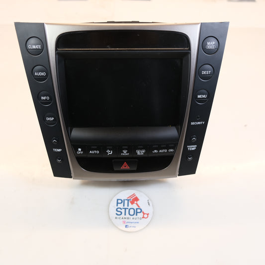 86111-30390 MONITOR DISPLAY AUTORADIO NAVI LEXUS GS300 2007 BX51