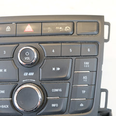 20805953 CENTRALINA PANNELLO COMANDI AUTORADIO OPEL ZAFIRA C TOURER 2010>