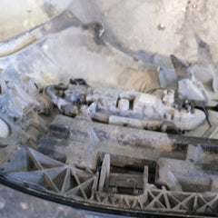 PARAURTI ANTERIORE NERO MERCEDES CLASSE C W204 RESTYLING ANNO 2009 BX51