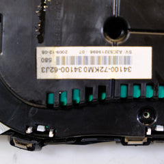 34100-72KM0 QUADRO STRUMENTI CONTACHILOMETRI KM SUZUKI SWIFT 1.3 diesel