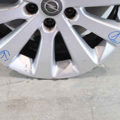 13276347 R17 17 POLLICI 5 FORI 7JX17 ET44 CERCHIO IN LEGA OPEL ASTRA J BX511