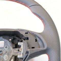 VOLANTE STERZO ALFA ROMEO GIULIETTA 2009/2016 CUCITURE ROSSE  12G