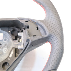 VOLANTE STERZO ALFA ROMEO GIULIETTA 2009/2016 CUCITURE ROSSE  12G