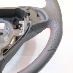 VOLANTE STERZO ALFA ROMEO GIULIETTA 2009/2016 CUCITURE ROSSE  12G