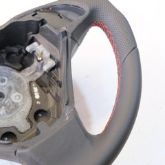 VOLANTE STERZO ALFA ROMEO GIULIETTA 2009/2016 CUCITURE ROSSE  12G