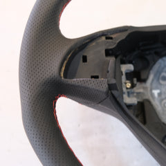 VOLANTE STERZO ALFA ROMEO GIULIETTA 2009/2016 CUCITURE ROSSE  12G