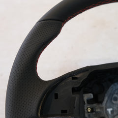 VOLANTE STERZO ALFA ROMEO GIULIETTA 2009/2016 CUCITURE ROSSE  12G