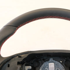VOLANTE STERZO ALFA ROMEO GIULIETTA 2009/2016 CUCITURE ROSSE  12G