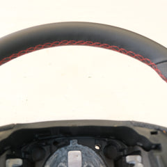 VOLANTE STERZO ALFA ROMEO GIULIETTA 2009/2016 CUCITURE ROSSE  12G