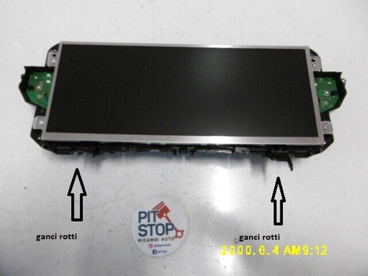 9830555980 quadro strumenti quadrante peugeot 3008 2019 usato ganci rotti