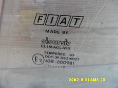 LEFT DESCENT GLASS FIAT COUPE' 1995 BX51