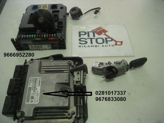 Kit Centralina Motore - Citroen C3 Serie (09>15) - Pit Stop Ricambi Auto