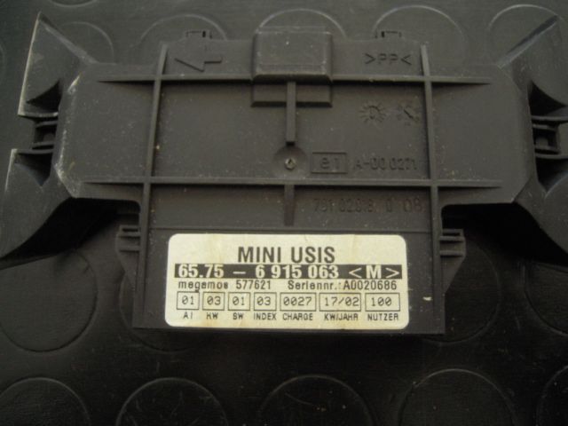 Centralina allarme - Mini Cooper 1è  Serie - Pit Stop Ricambi Auto