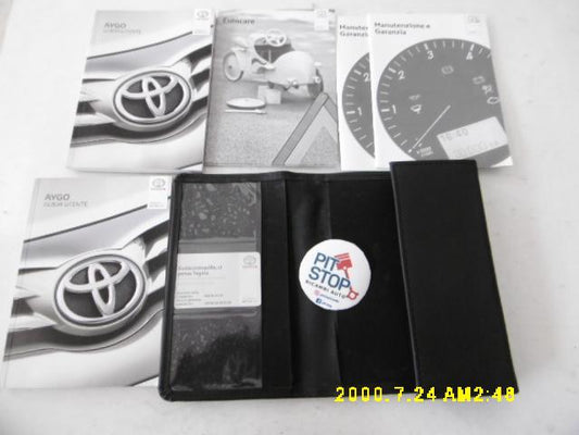 Manuale libretto d'istruzioni - Toyota Aygo 3è Serie - Pit Stop Ricambi Auto