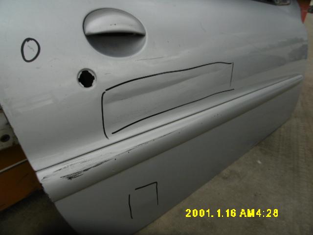 Portiera anteriore Destra - Peugeot 206 Cabrio 1è Serie - Pit Stop Ricambi Auto